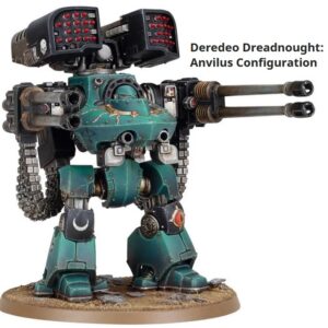 31-36 Deredeo Dreadnought Anvilus Configuration The Horus Heresy