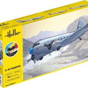 35372 1/72 STARTER KIT C-47 Dakota HELLER