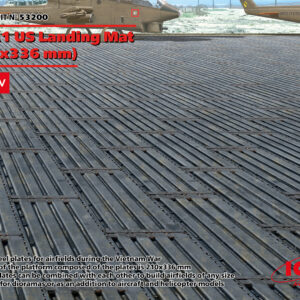 53200 1/35 M8A1 US Landing Mat (210x336 mm) (100% new molds) ICM