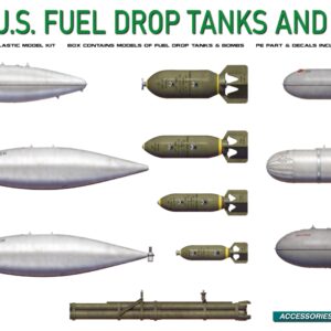 49015 1/48 U.S. Fuel Drop Tanks and Bombs MINI ART