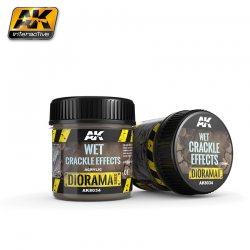 AK8034 Terreno bagnato Wet Crackle Effects 100ml (Acrylic)
