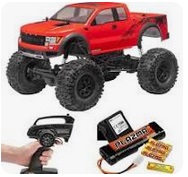HP115118 Automodello 1/10 CRAWLER KING FORD RAPTOR RTR 2 BATTERIE
