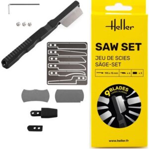 99028 HELLER Set di seghe Saw Set