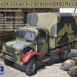 35GM0096 GECKO 1/35 British GS Truck 30cwt 4x2 Bedford OXD (Metal Cargo Body)