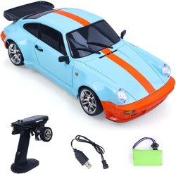 LD1898 CTW 1/18 GTR Automodello R34 da drift radiocomandata GTR in scala 1/18, 2.4GHz, 3 canali, trazione posteriore, giroscopio, con carrozzeria in metallo e motore 150