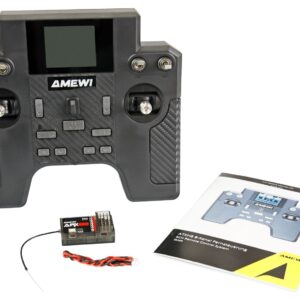 712650 Radiocomando a 8 canali ATXH8 con RX telemetria e 4 memorie AMEWI 28399
