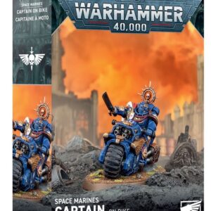 48-113 Capitano su moto Space Marines 40,000